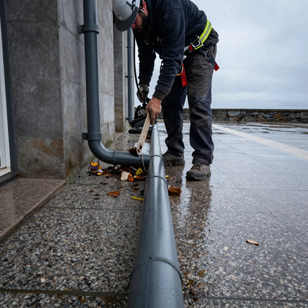 Gutter Clearing Visit