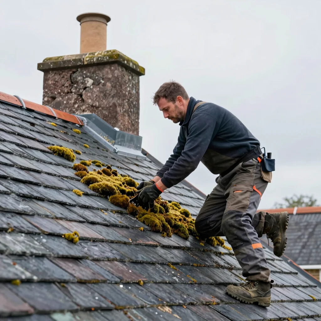 Roof Moss Removal